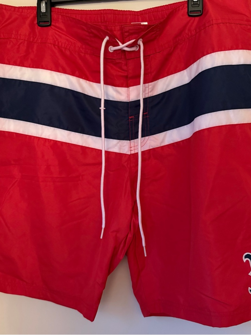 MLB Boston Red Sox XXL Board shorts- red, white and blue
